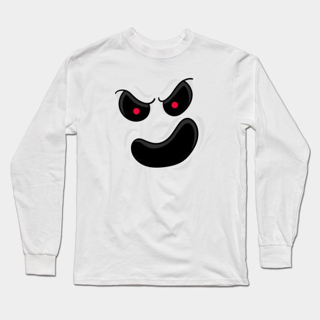 Ghost face Long Sleeve T-Shirt by JoanaJuheLaju1